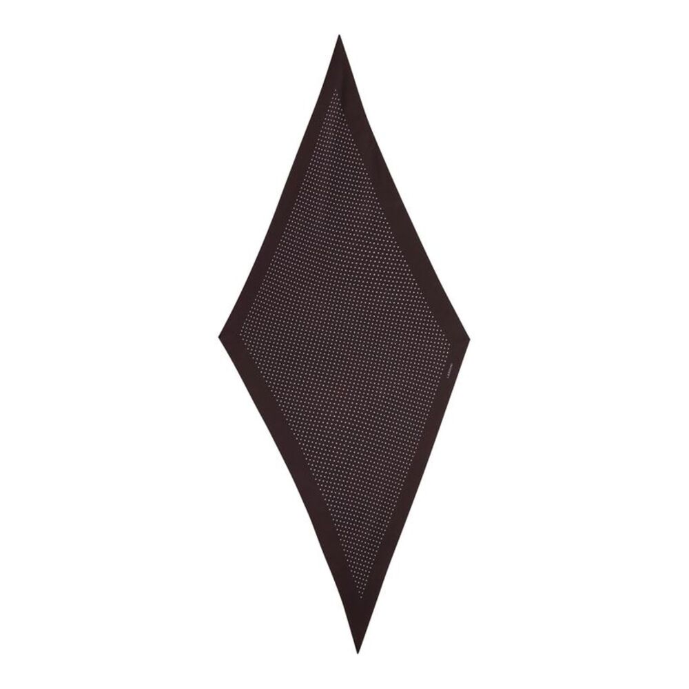 Lardini Men Rhombus Scarf With Micro Dots